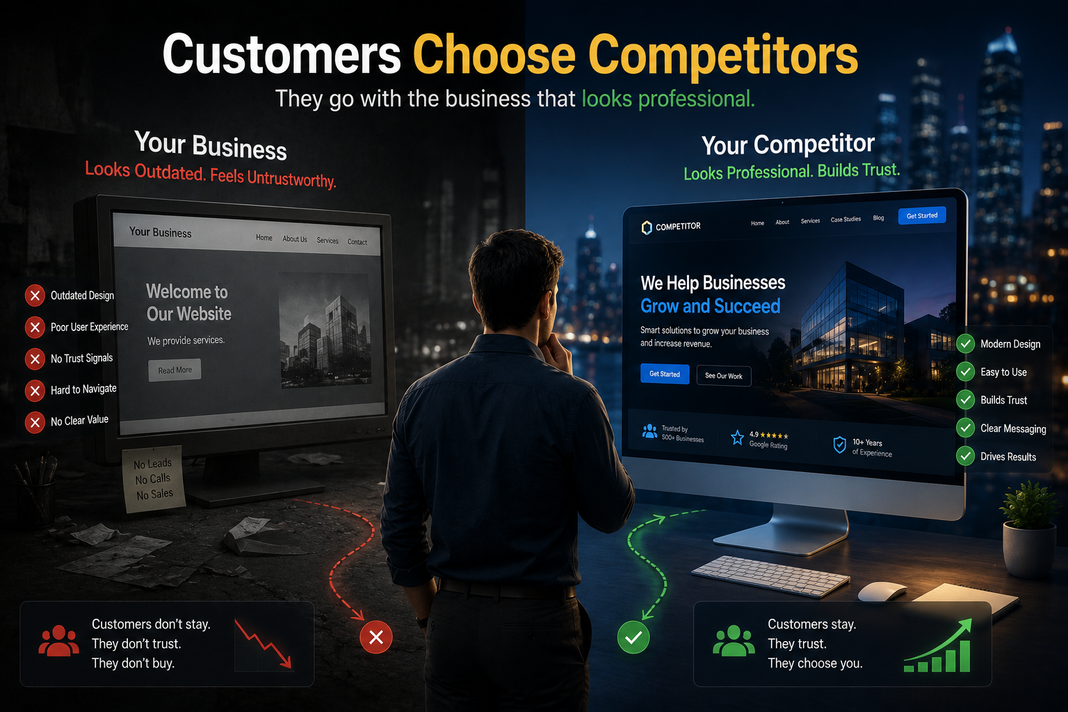 Customers Choose Competitors